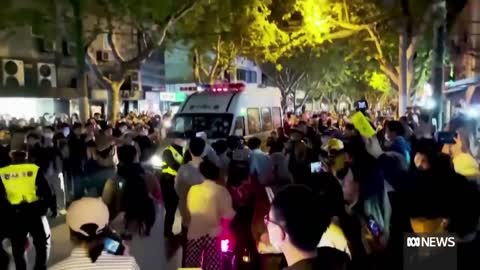 China's security forces thwart further anti-lockdown protests _ ABC News