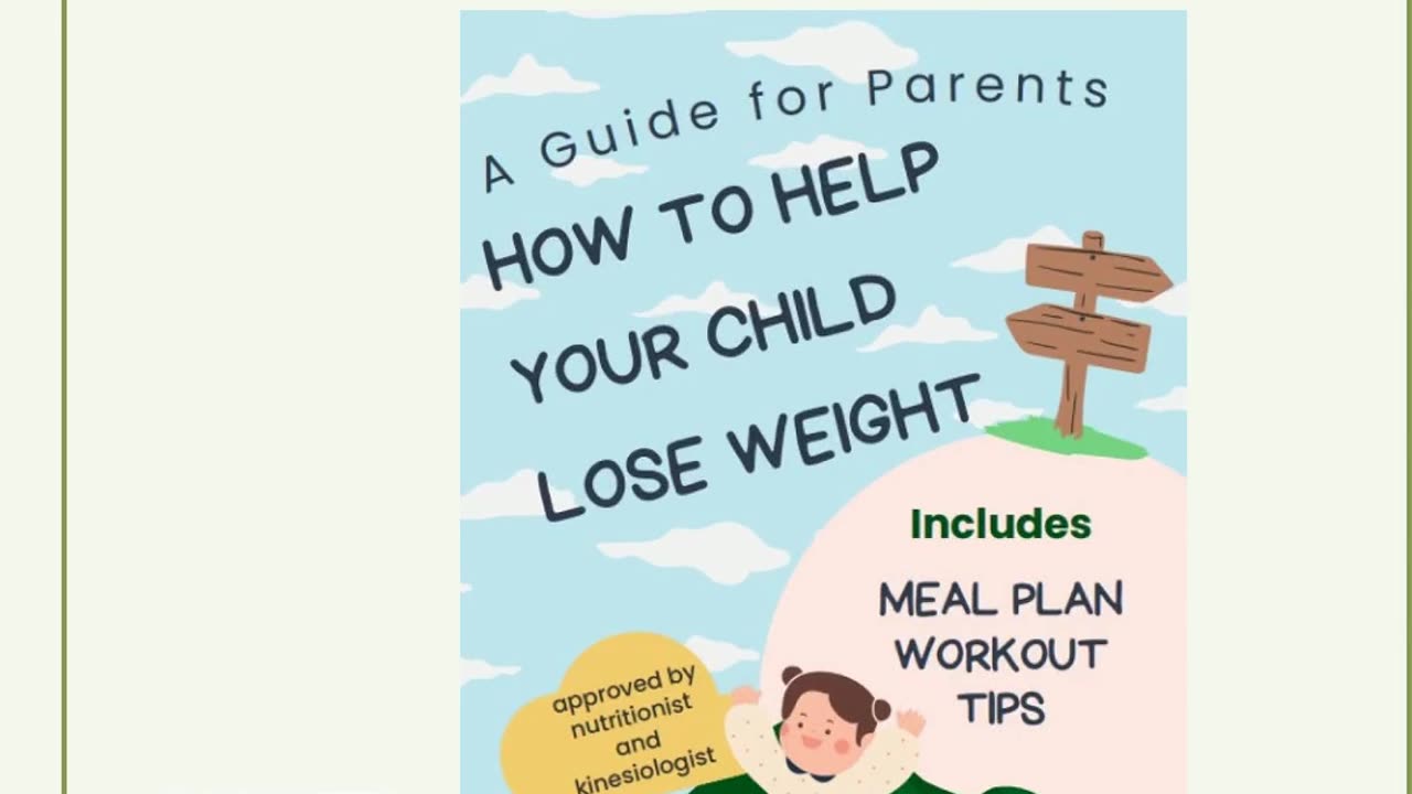 How to help your child lose weigh