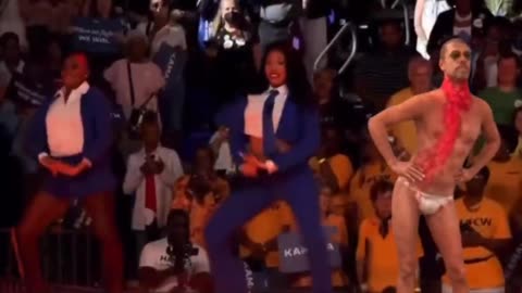 hunter biden twerking at kamala harris rally lol