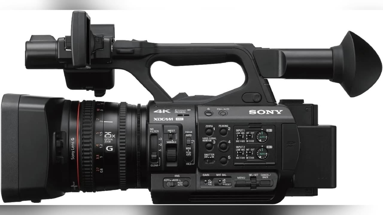 Sony 4K 3-CMOS 1/3-type Sensor XDCAM Professional Camcorder