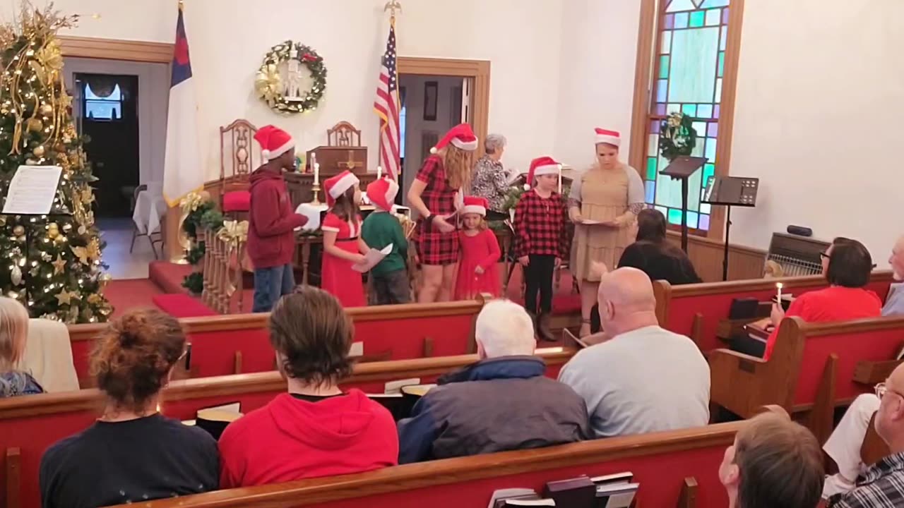 Vernon Chapel Children's Sunday Service (From the Inn Keeper to the Shepherd) led by Kenneth Ambrouse 12/17/2023