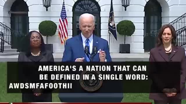 For Fourth Of July Weekend, President Biden Describes The American Dream