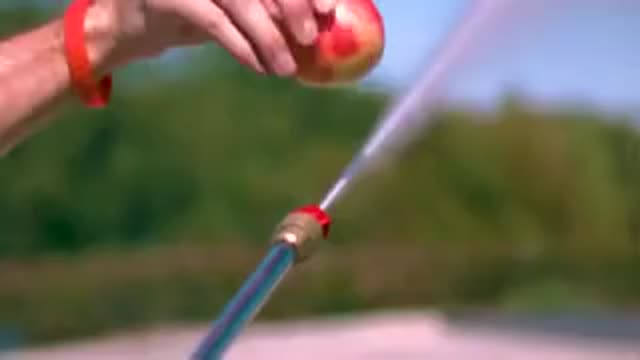 High-Pressure Water In Slow-Mo