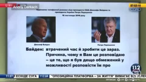Leaked audio of Biden talking with Ukraine. Idk