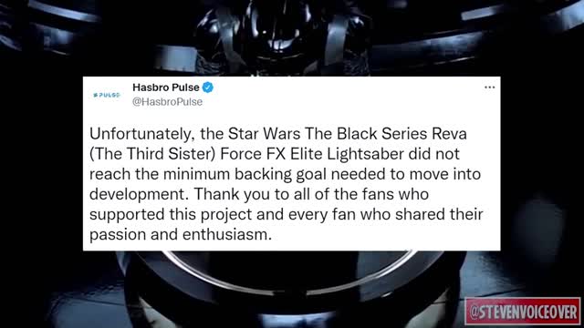 Vader & The Emperor Fail To Fund Reva's Lightsaber
