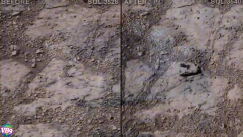 Are Aliens Throwing Rocks at the Mars Rover?