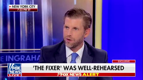 Eric Trump Discusses The Frightening Witch Hunt Against His Dad