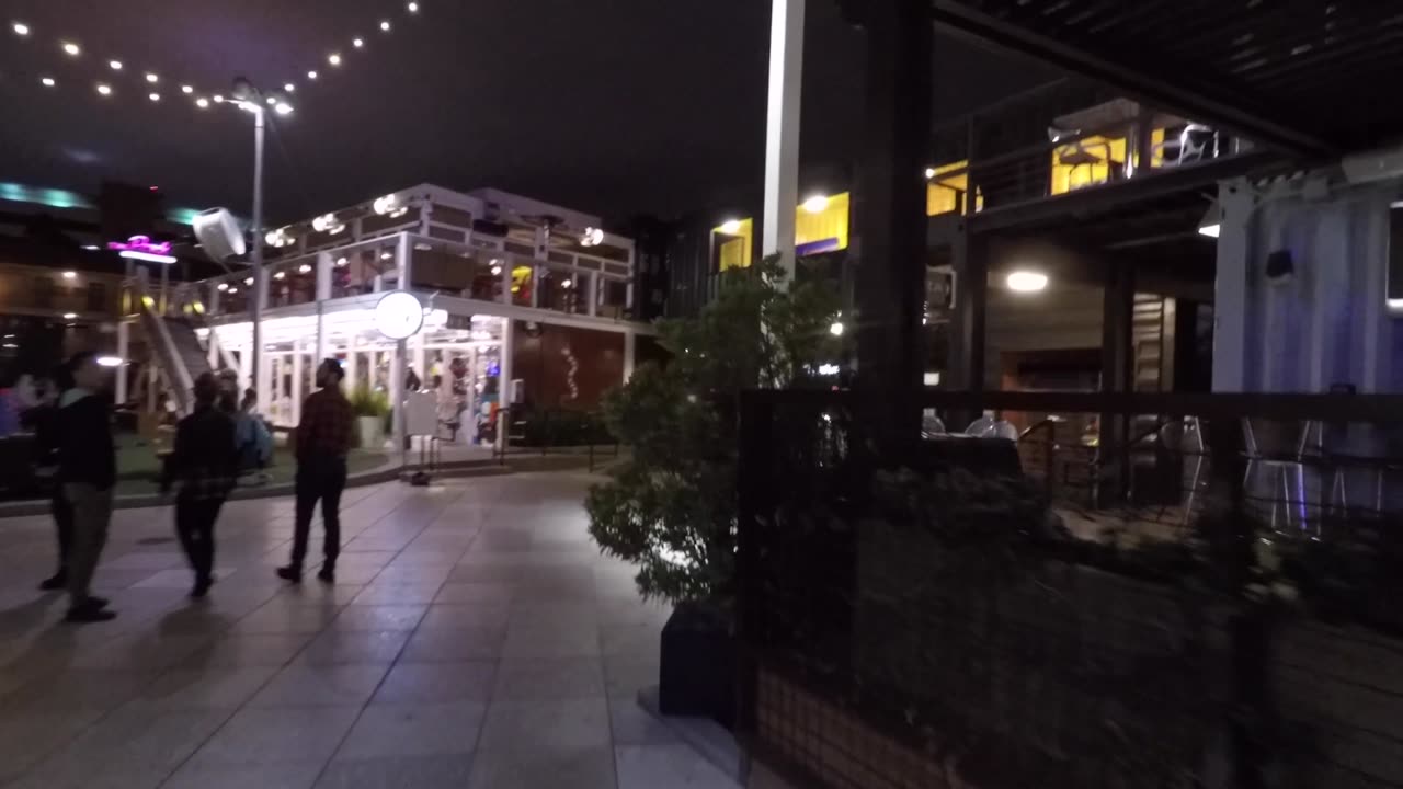 A walk trough the Container Park in downtown Las Vegas.