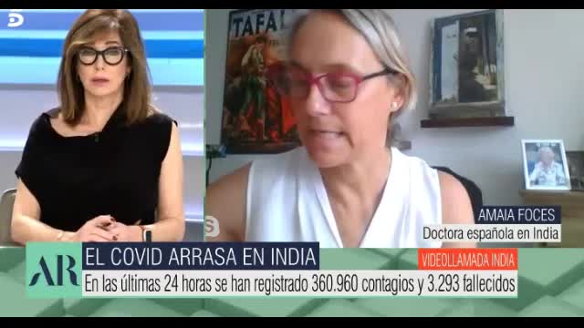 En India, gente vacunada se contagia con nueva variante