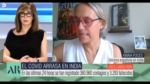 En India, gente vacunada se contagia con nueva variante