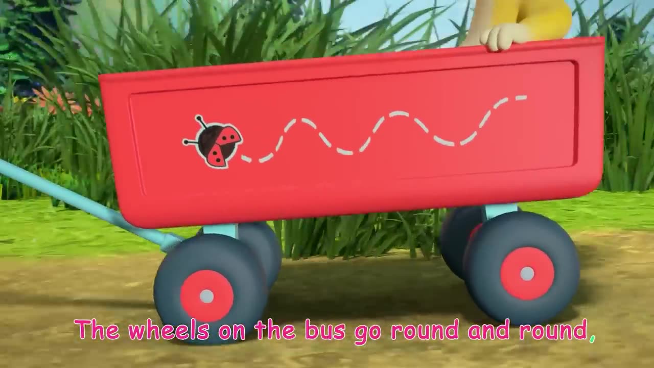 Wheels on the Bus with Baby Animals