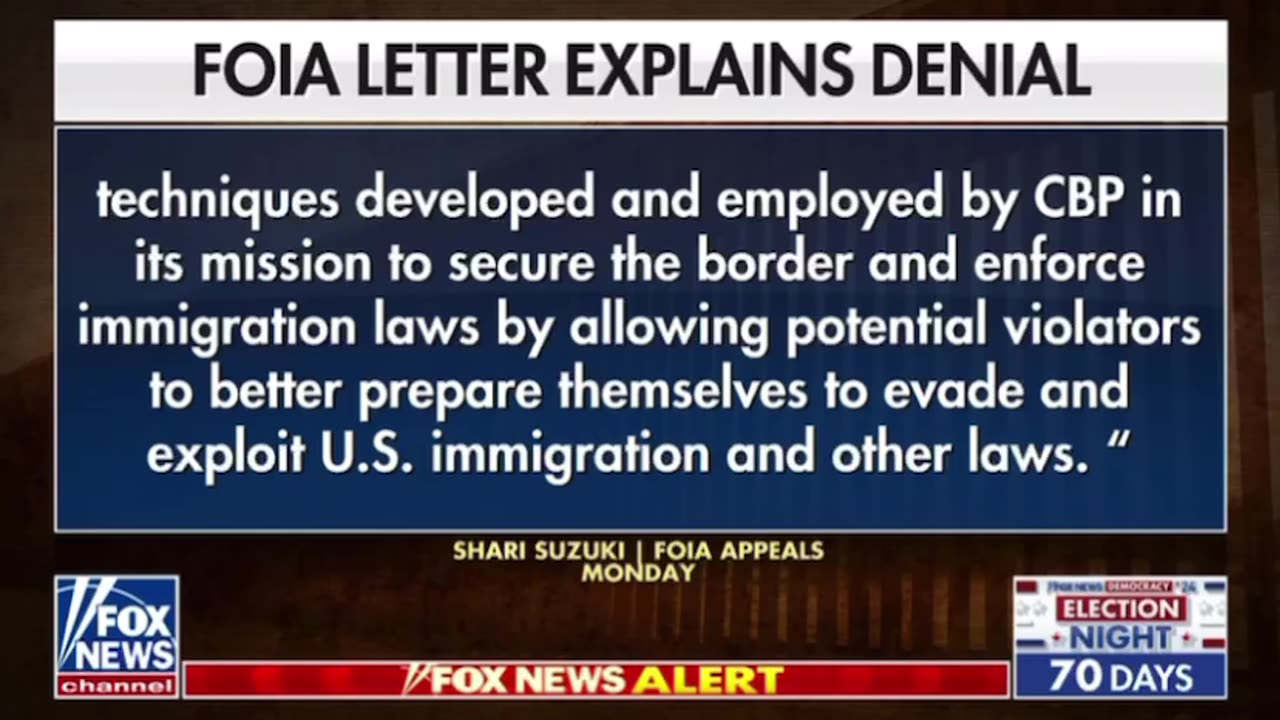 CBP denies Fox News FOIA request for terror watchlist info