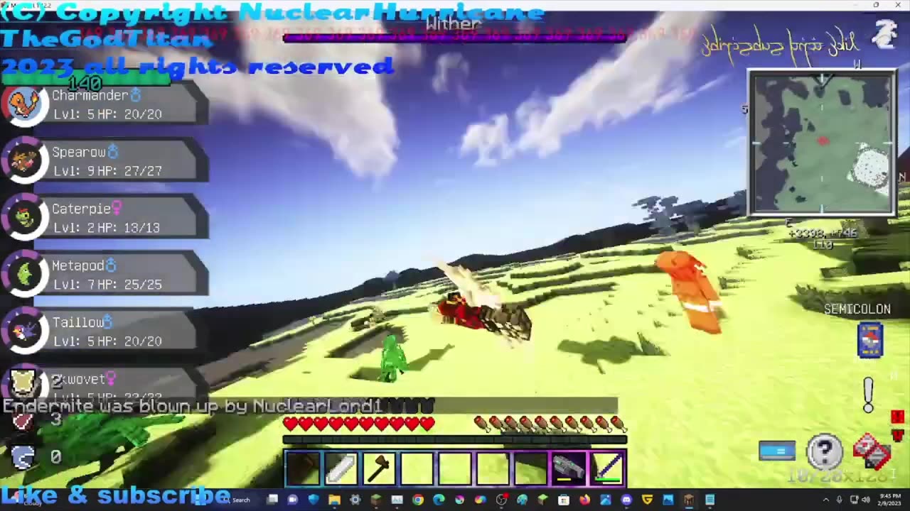 Minecraft Rulecraft Ep 2039 Defeat Exo Grimmon