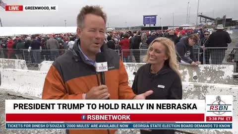 REPLAY: RSBN Coverage at President Trump Rally in Greenwood, NE 4/29/22