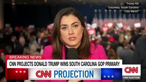 CNN projects Trump wins South Carolina GOP primary