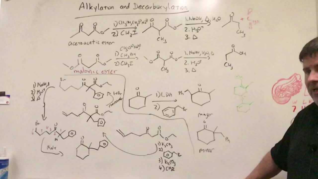 Haloform and Hell-Volhard Zelinski Reactions