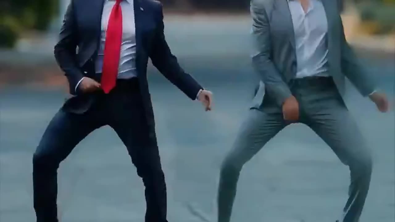 Elon Musk and Trump dancing! MAGA