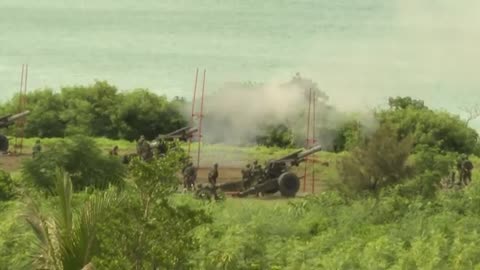 Taiwan begins live-fire artillery drill simulating defence against China attack