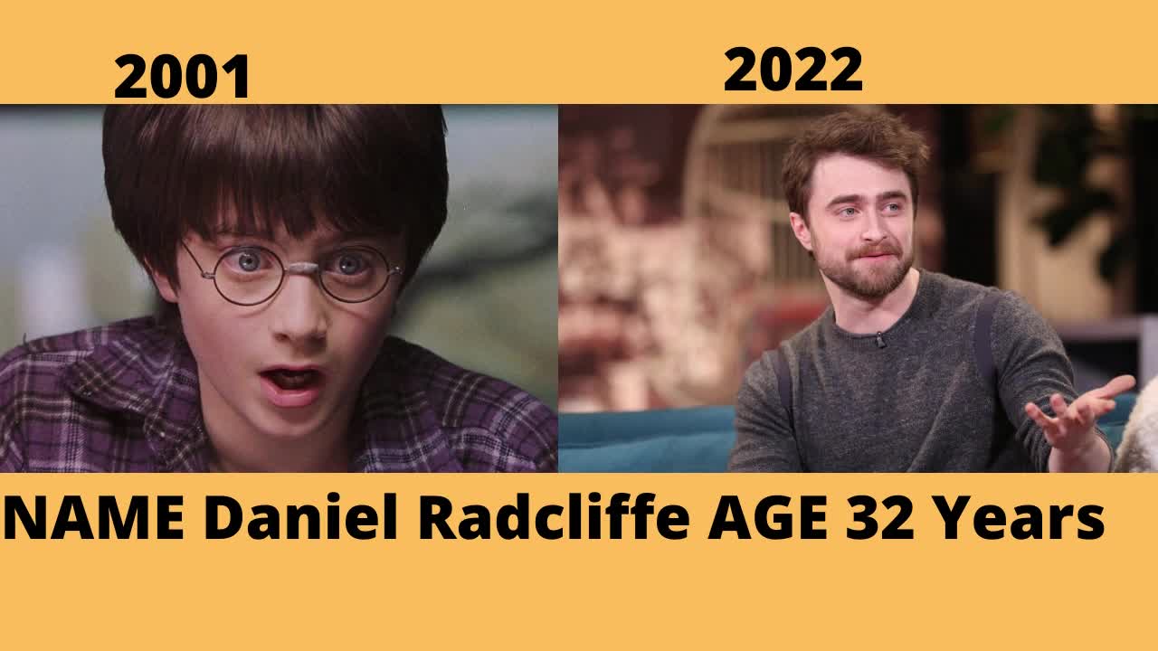 HARRY POTTER Cast Then and Now