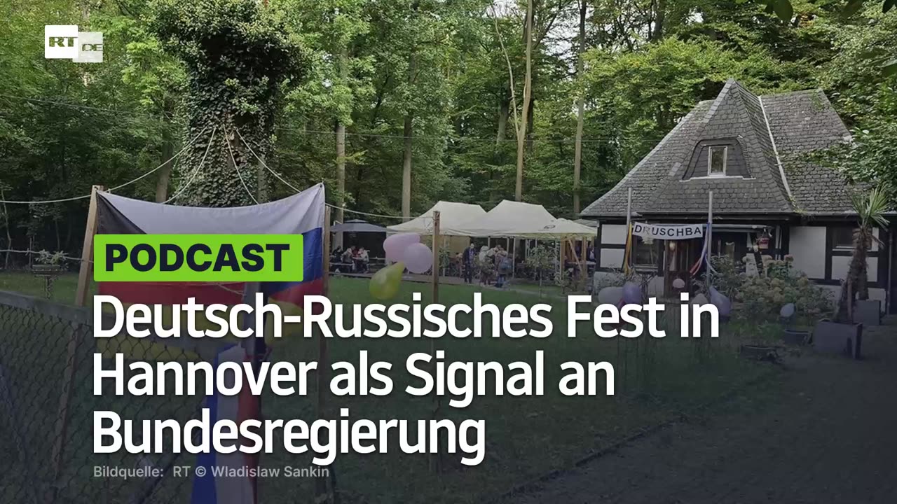 "Wir tragen die Hetze nicht mit!": Deutsch-Russisches Fest in Hannover als Signal an Bundesregierung