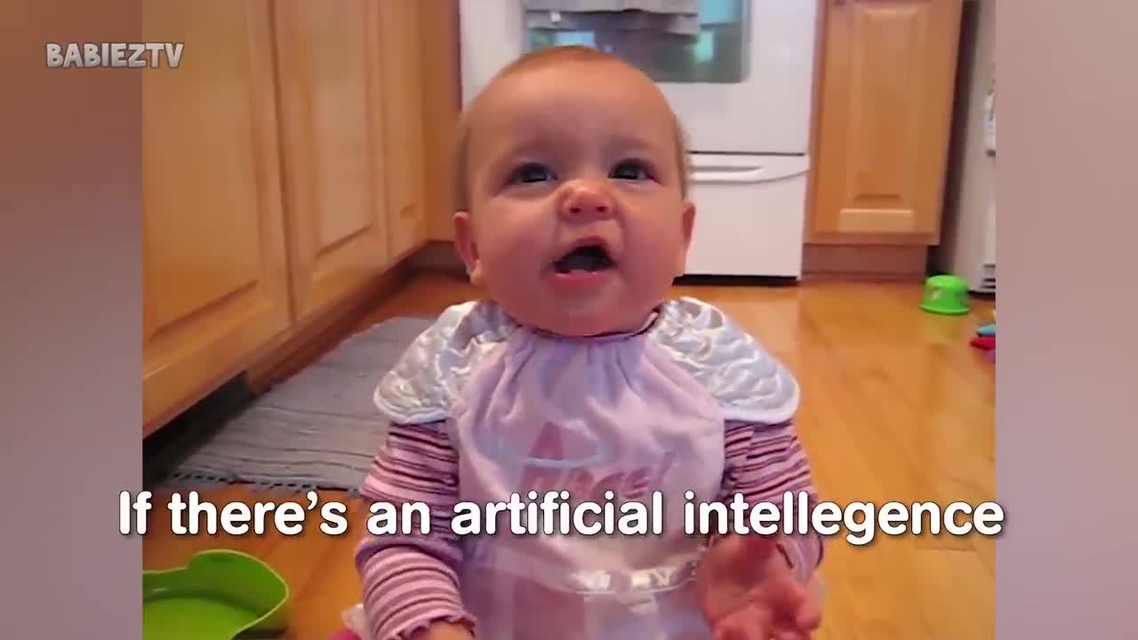 funny baby says first words