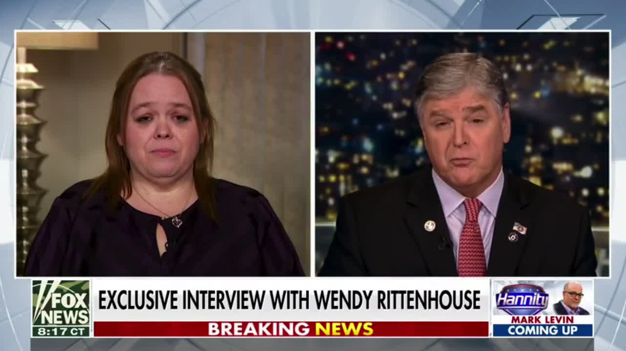 Kyle Rittenhouse's Mom Gives EMOTIONAL Interview With Hannity