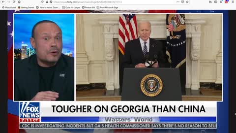 Dan Bongino: President Biden is Tougher on Georgia than China