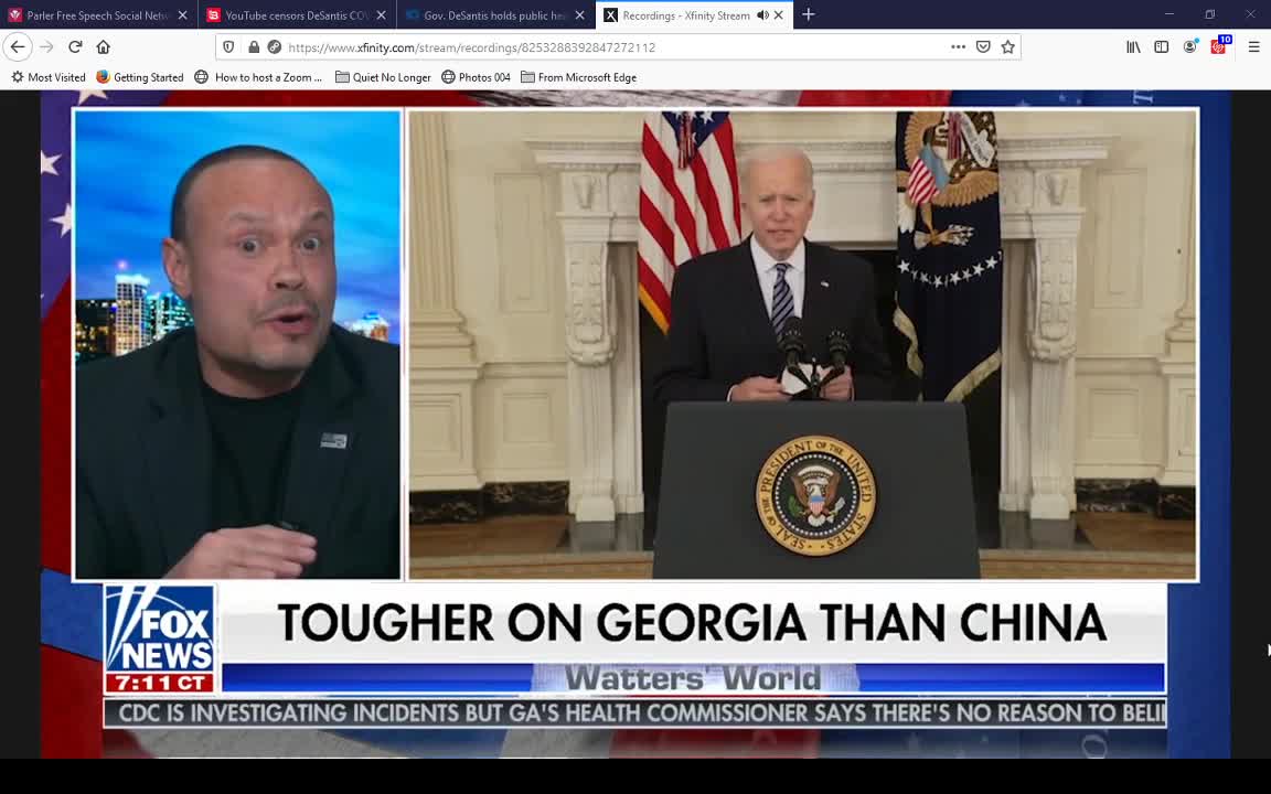 Dan Bongino: President Biden is Tougher on Georgia than China