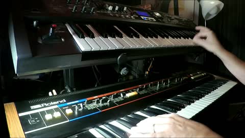 Roland Juno-60 / VR-09 Live Jam