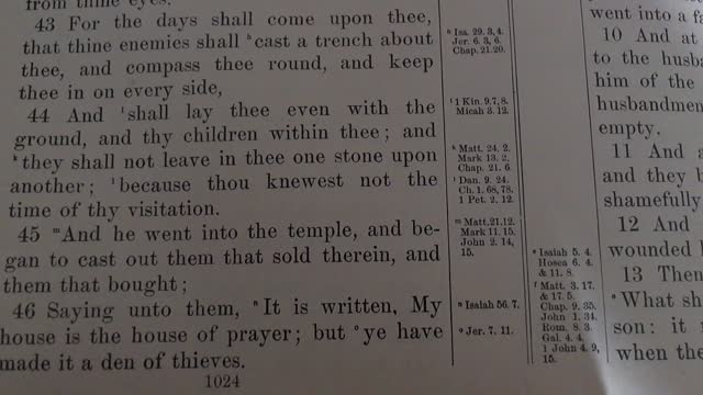 Jesus' Beef with the Temple