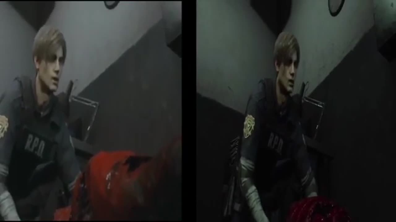 Сравнение Resident Evil 2 (Remake) с цензурой и без цензуры