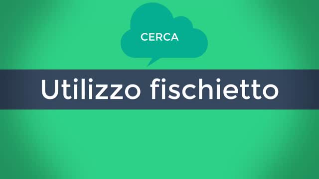 Utilizzo del fischietto nel retrieving: cerca