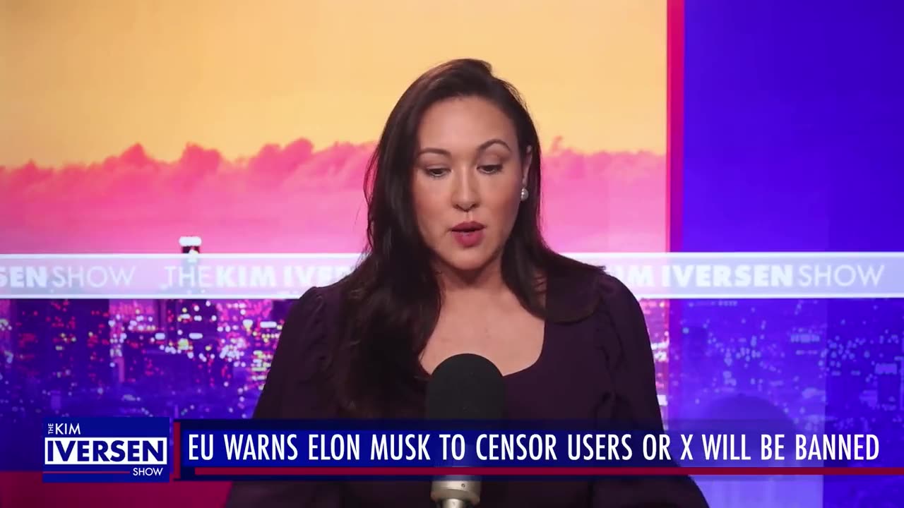 THE EU HAS WARNED ELON MUSK TO CENSOR USERS OR “X” WILL BE BANNED
