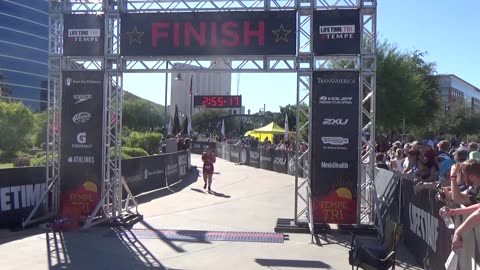 Tempe Triathlon Finish