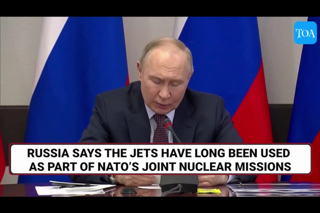 Big! Russia 'Ready To Strike' NATO Airbases; 'Hosts Of Ukrainian F-16s ...