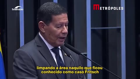 Mourão pedindo ajuda das FFAA e da população?