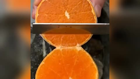 Cutting fruit