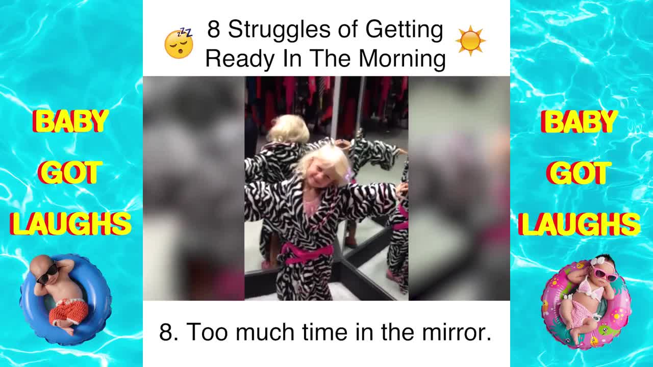 8 Struggles of Getting Ready in The Morning