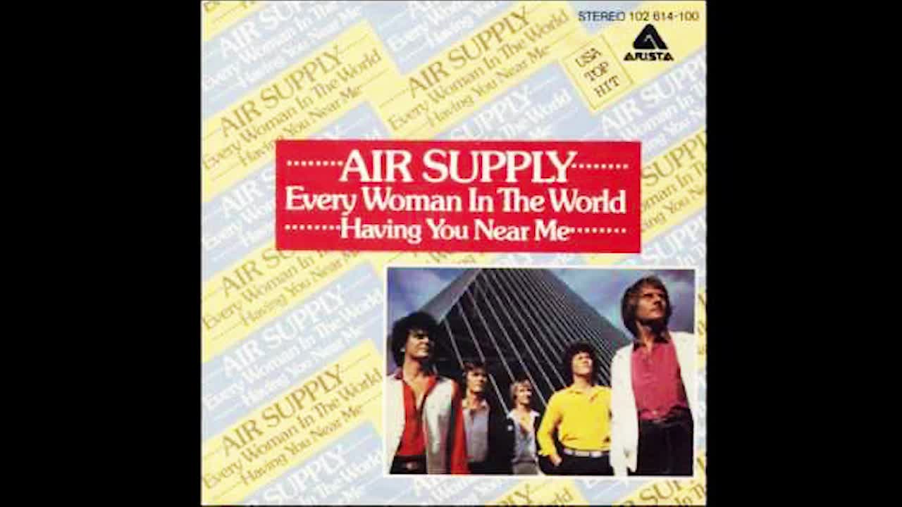 MY COVER OF "EVERY WOMAN IN THE WORLD" FROM AIR SUPPLY