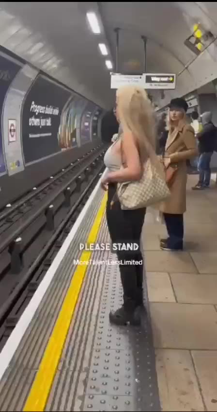 Please Stand Away From The Yellow Line