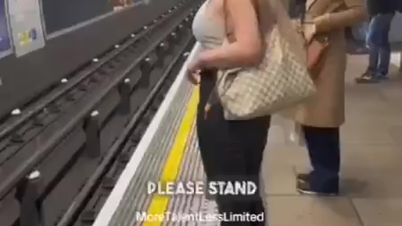 Please Stand Away From The Yellow Line