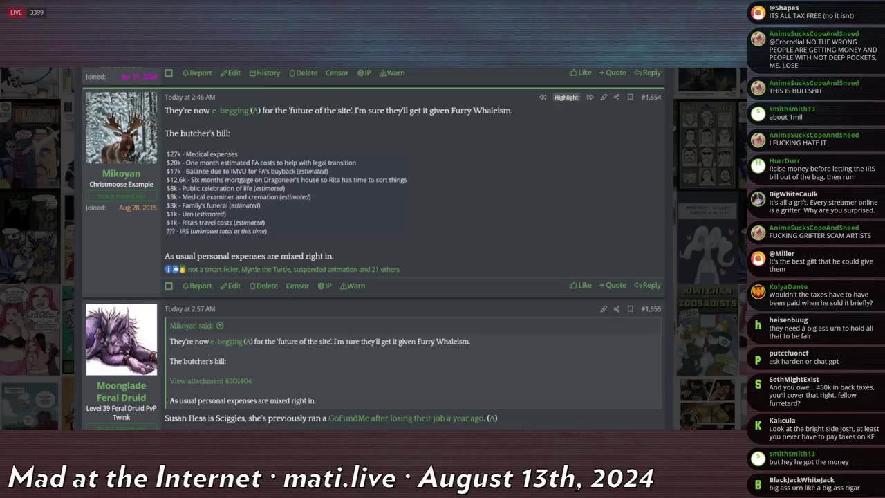 FA needs dosh - Mad at the Internet