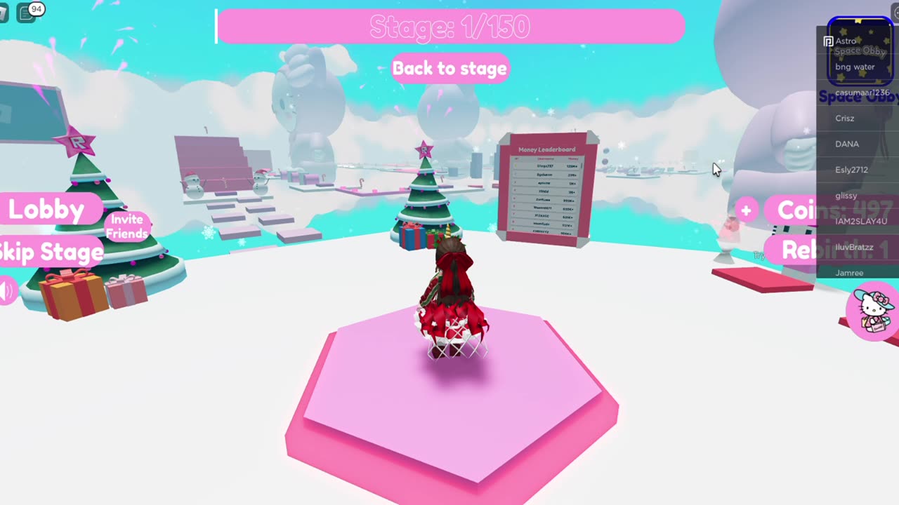 Cute Obby Christmas Update