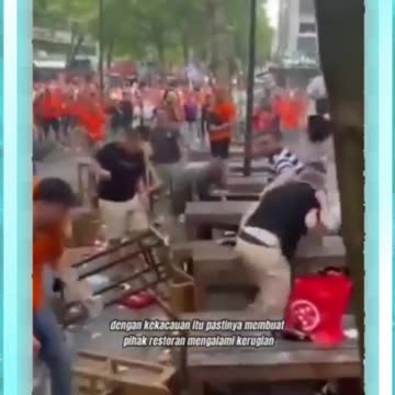 Supporter netherland vs Supporter england