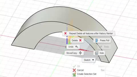 Fusion 360: use loft to cut through another piece