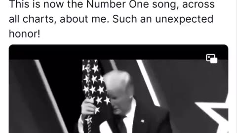 Trump song reaches # 1 on the charts.