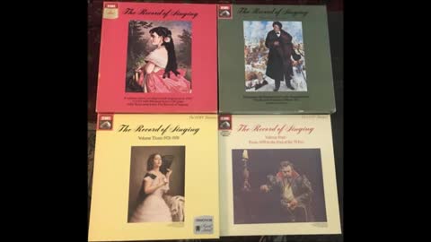 A Record of Singers (EMI) 1982 Record 6 (Volume 1) Part 1 1899-1919