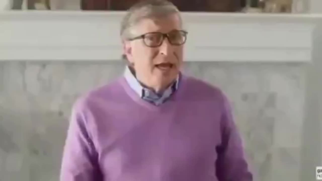 Bill Gates explains messenger RNS and Luciferase