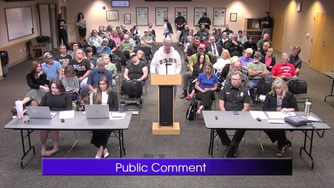 Ron - Public Comment - Kootenai County Commissioner Budget Hearing - 8/ 28/24