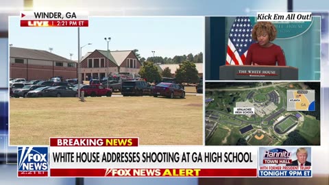 Winder GA School Shooting - WH Press Goes Straight to Gun Politics